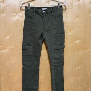 Hudson Jeans Dark Green Cargo Pants